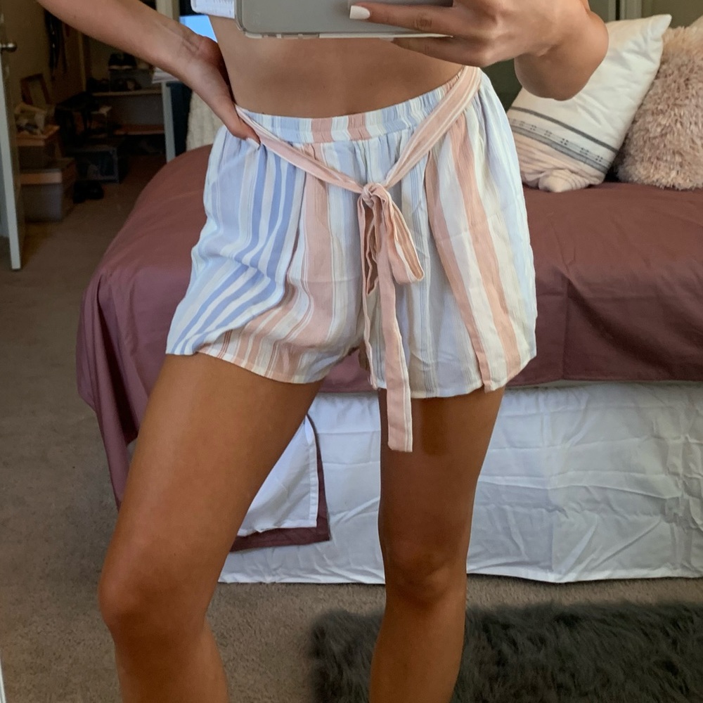 flowy pastel shorts